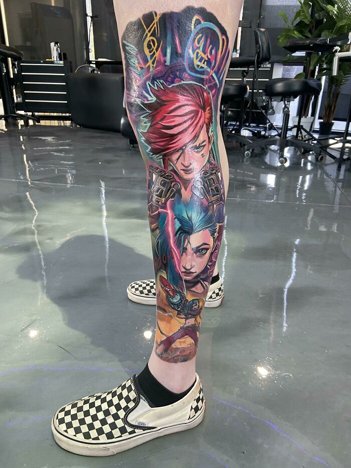 Arcane Tattoo By Johan At Ganga Tattoo Studio In LA