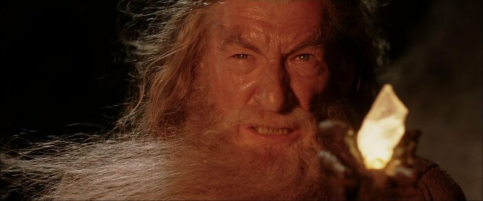 Scene from "The Lord Of The Rings: Two Towers" movie