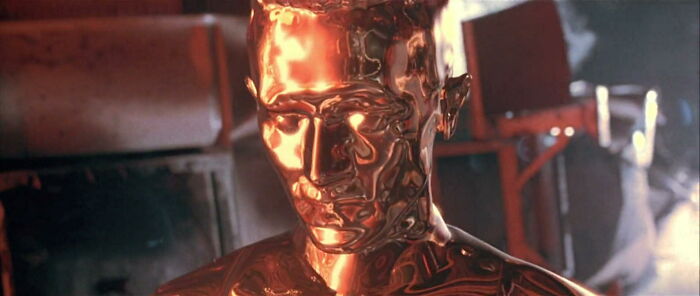 Scene from "Terminator 2: Judgment Day" movie