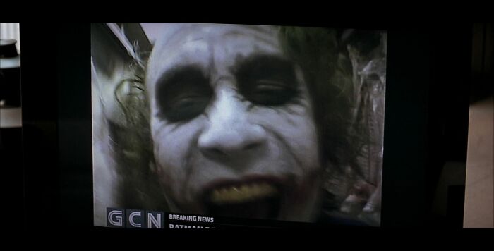 Scene from "The Dark Knight" movie