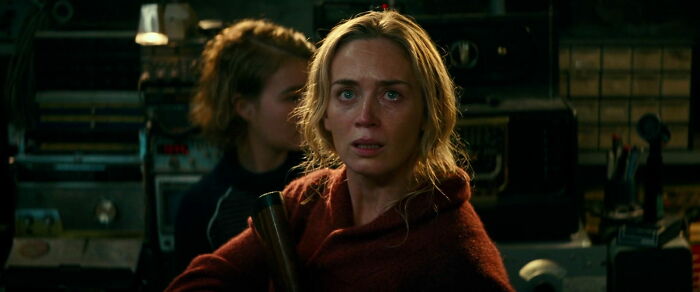 Scene from "A Quiet Place" movie