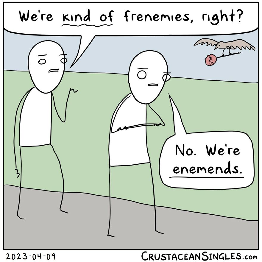 New Weirdest Comics With Hilariously Unexpected Endings By “Crustacean Singles”