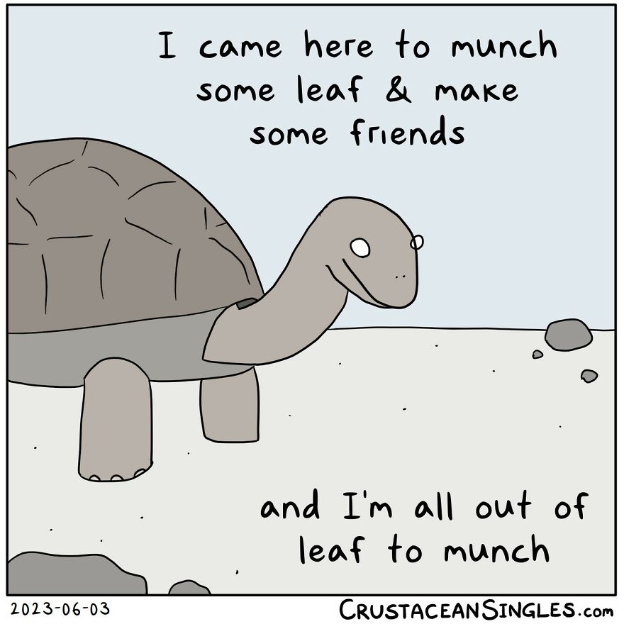 New Weirdest Comics With Hilariously Unexpected Endings By “Crustacean Singles”