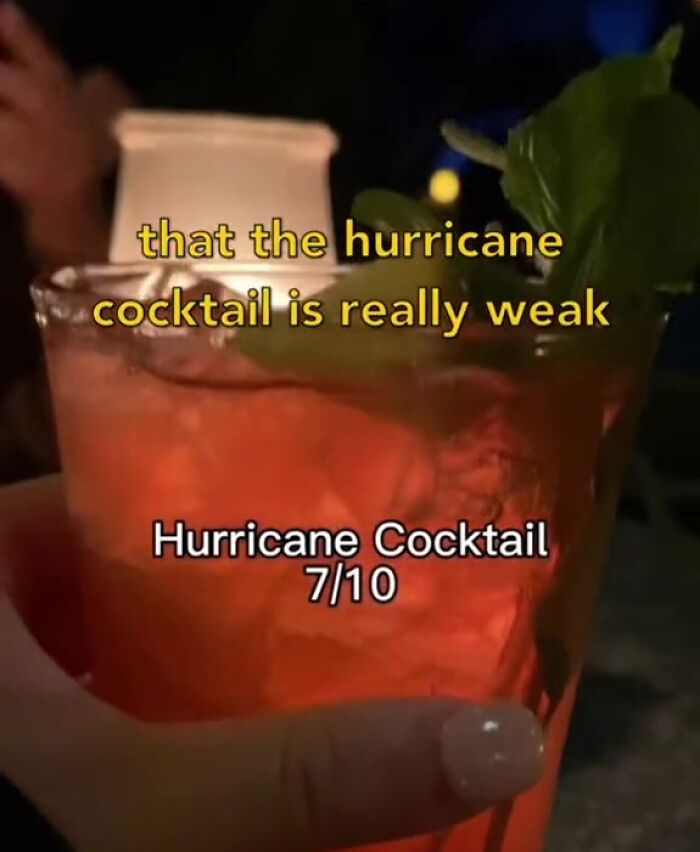 Hurricane Cocktail