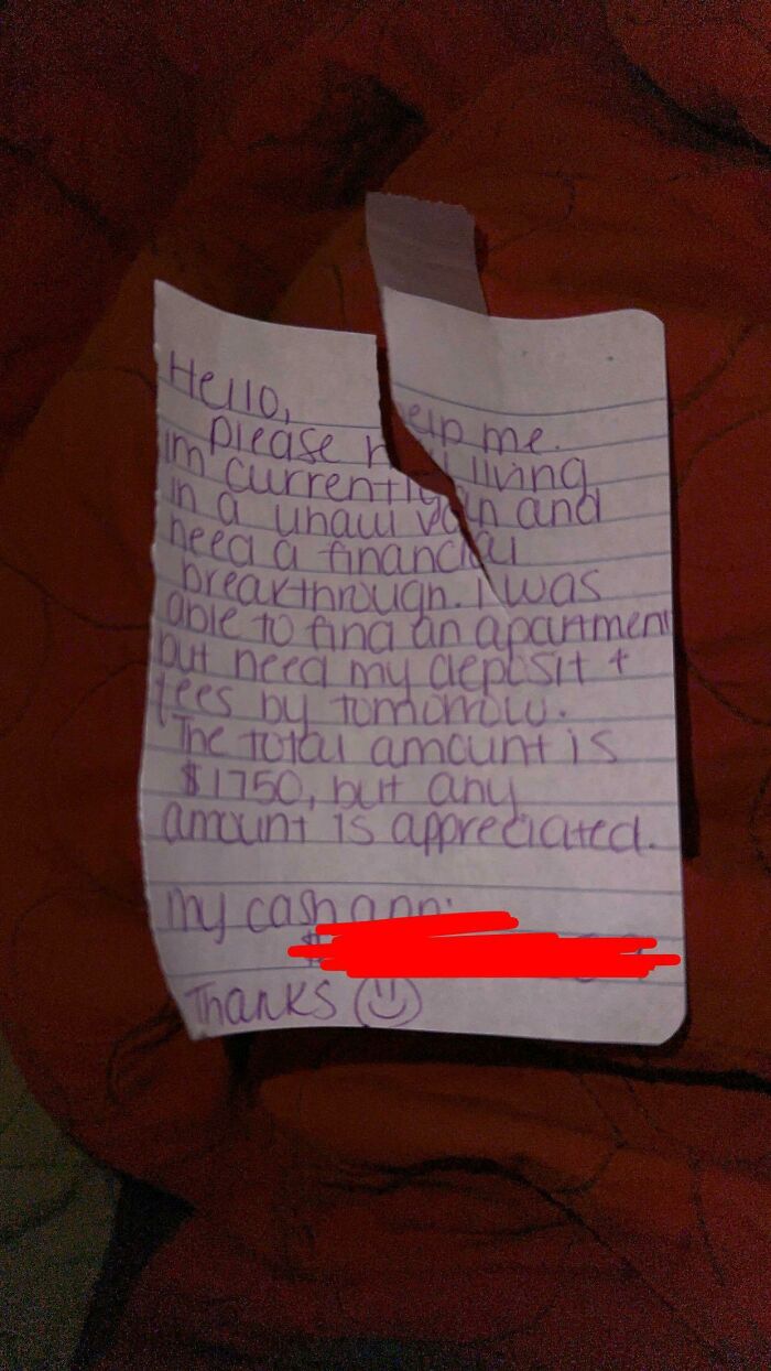 Driver Asks For $1750 For Rent?