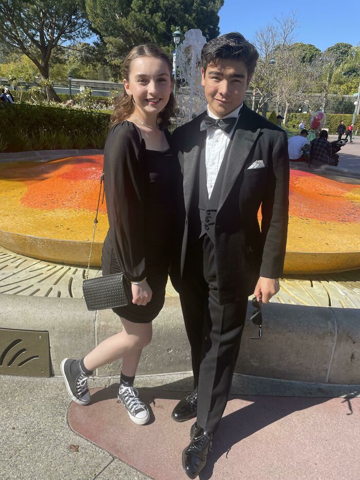 Though My Girlfriend Wore A Modern Dress, I Took The Opportunity To Wear My 98 Year Old Tuxedo. I Very Much Enjoyed Finally Getting To Wear This And Getting To Do So On The Birthday Of Someone I Love So Dearly