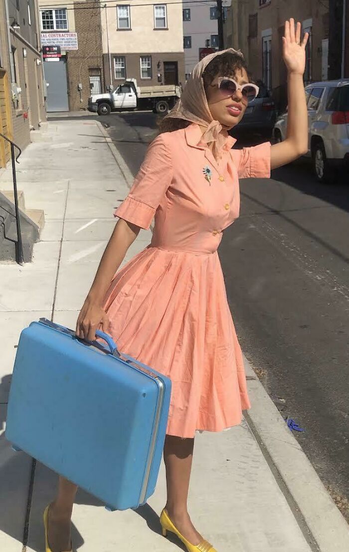 Had Some Fun With My Vintage Suitcase Today