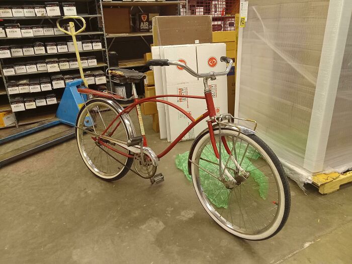 Dug This Late 50s Bike In A Dumpster At An Apartment On The Way To Work