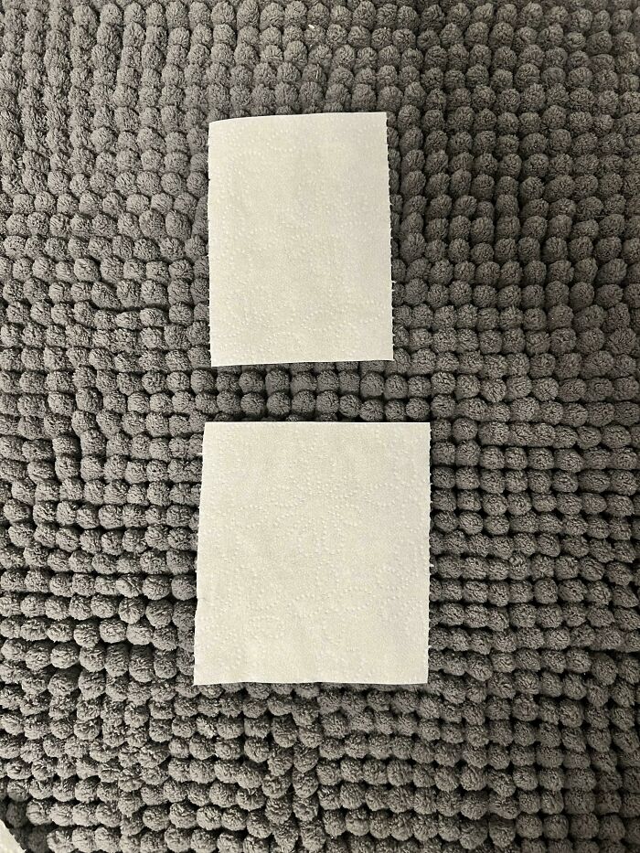 Costco Kirkland Signature Toilet Paper, Sheet From 2023 vs. 2022