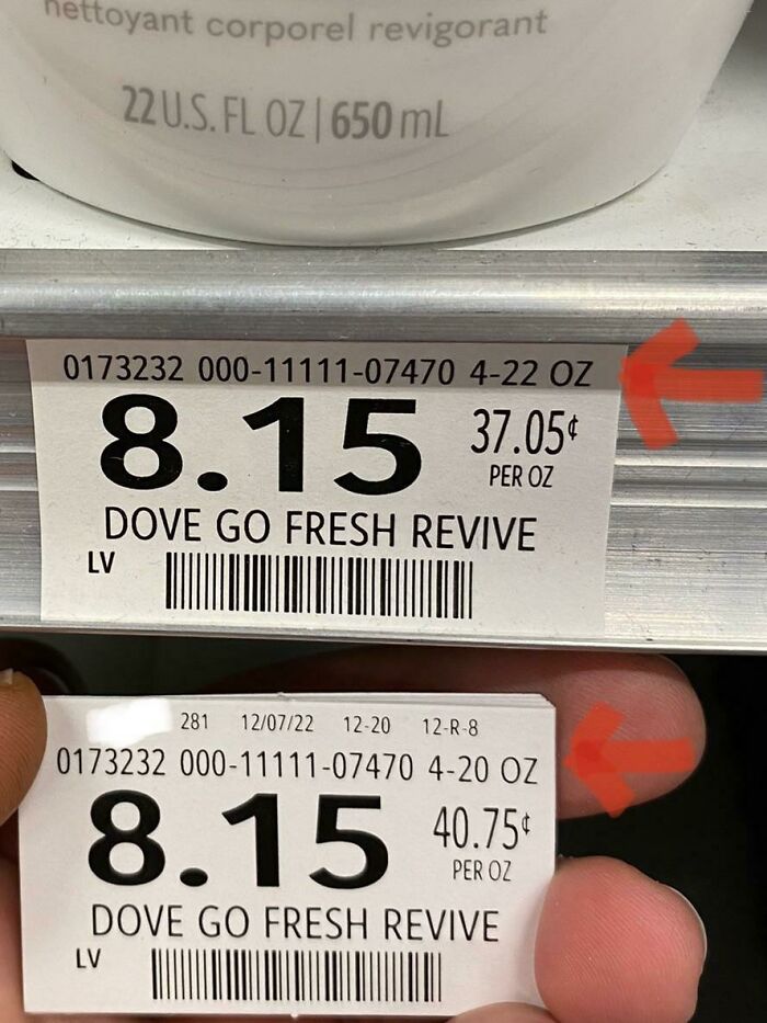 I Work Pricing At A Grocery Store And See This More Often