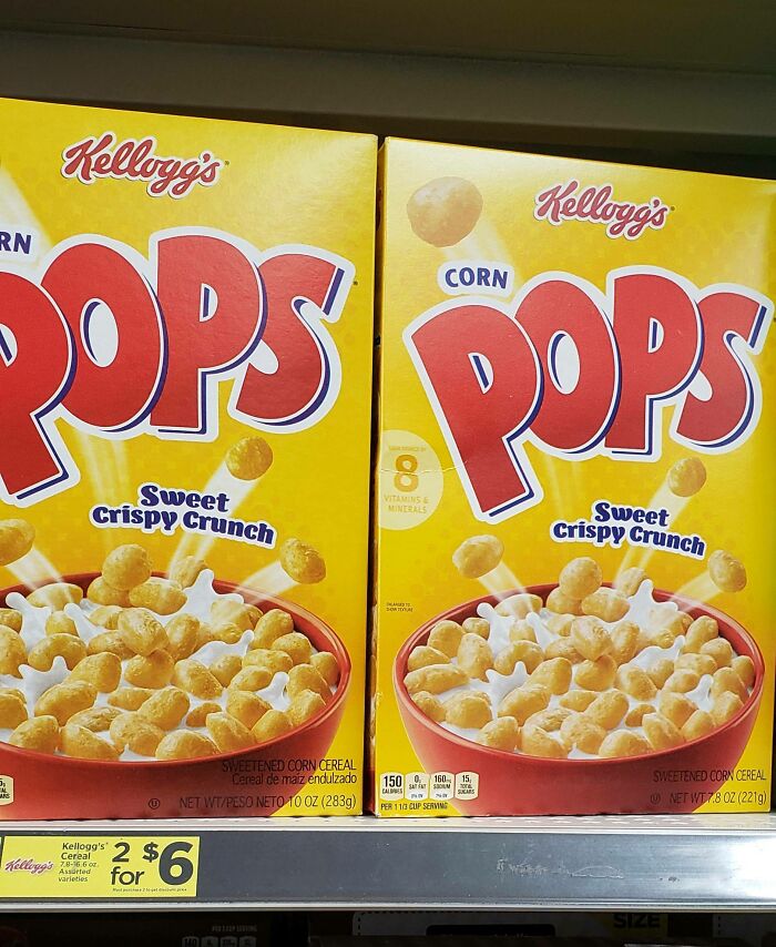 I Confirmed With An Employee That These Are The "Same" Product And Price - On The Left Is The Last 10oz Box They Have In Stock