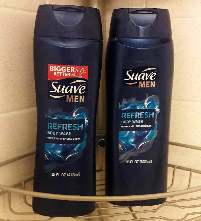 Apparently 15oz Is "Bigger Size, Better Value" Than 18oz