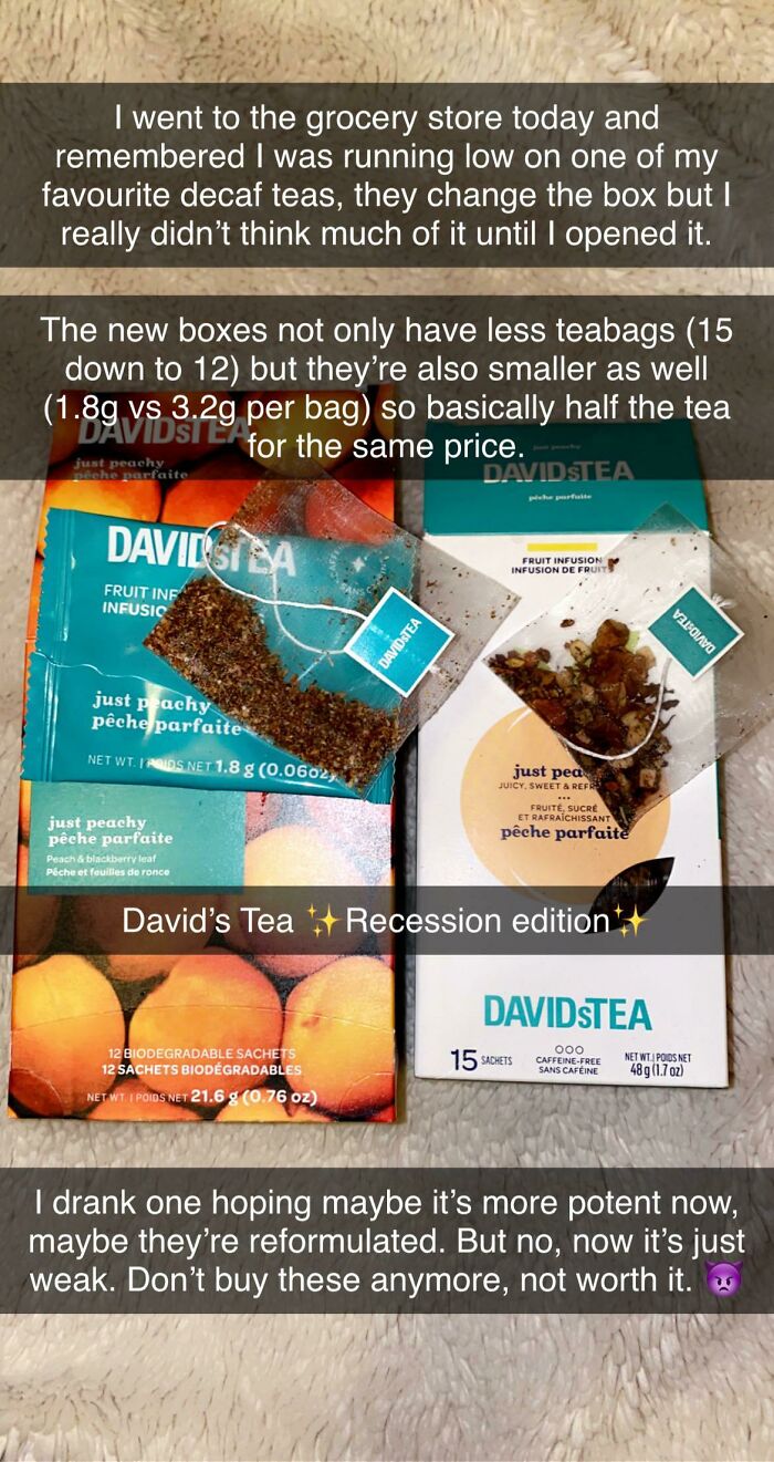 David’s Tea, Such A Dramatic Difference…