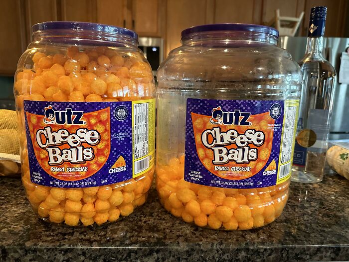 Not The Cheese Balls!