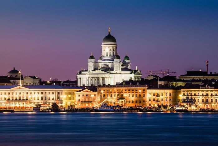 View of Helsinki city