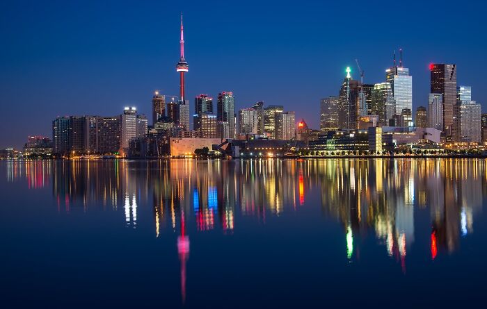 View of Toronto city