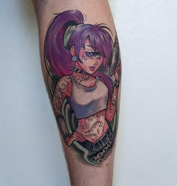 Leela by Charline Marcila At Starkweather Tattoo Collective - Madison, WI