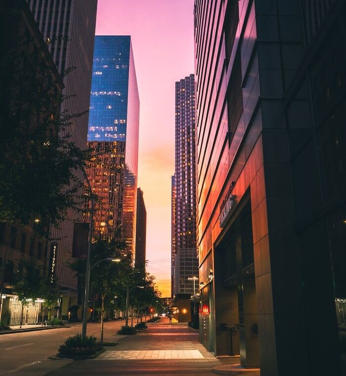 View of Houston city