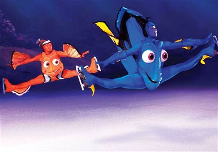 Los chicos y yo tratando de encontrar a Nemo