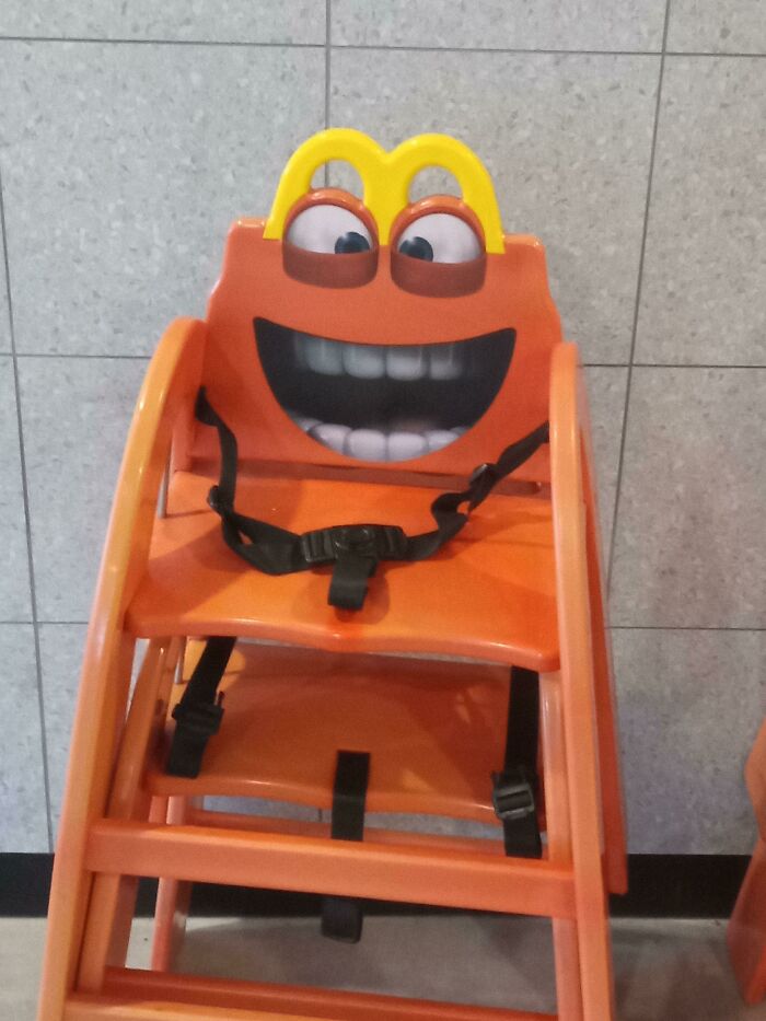 Este asiento para bebés en McDonald's