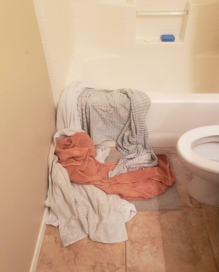 My Little Brother Uses 5 Towels To Shower For A Few Minutes