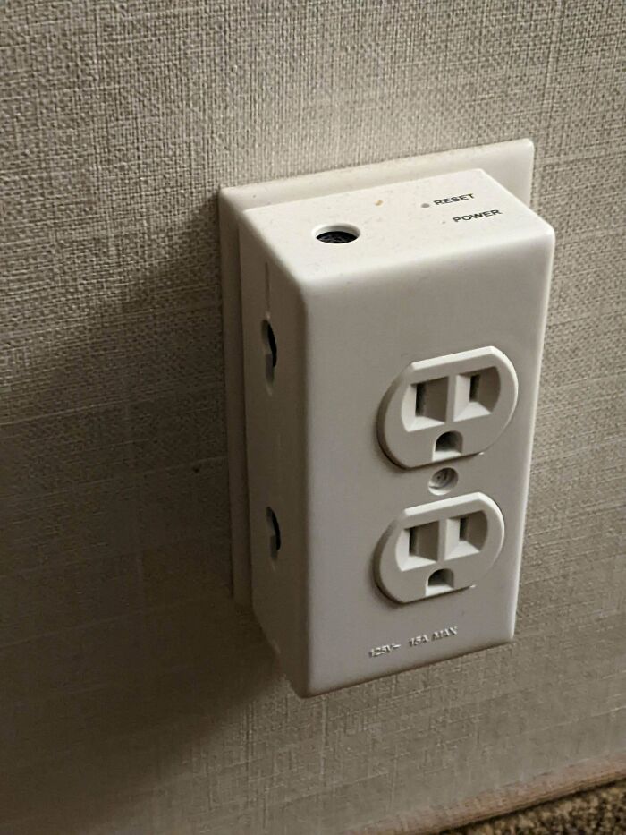 What Is This Electrical Outlet Box Plugged In To The Outlets At My Hotel?