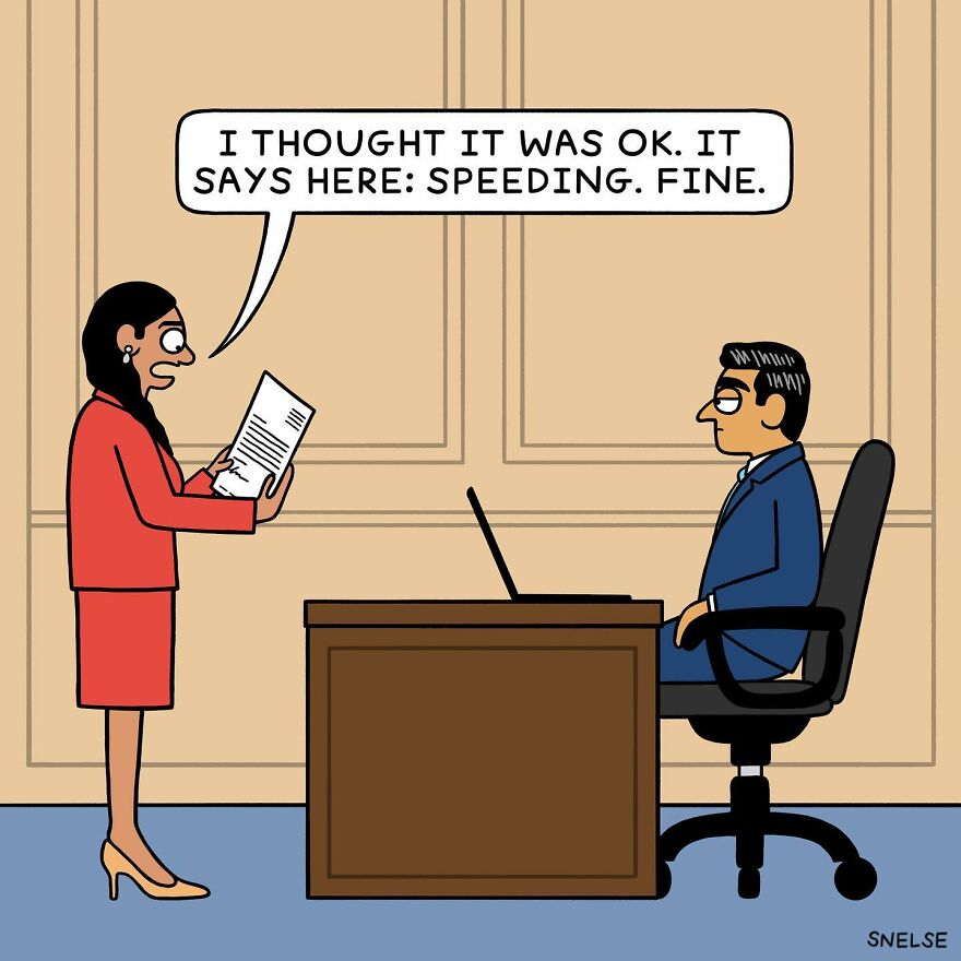 “My Sole Aim Is To Make People Laugh”: New Sarcasm-Filled Comics And Illustrations By Cartoonist Steve Nelson