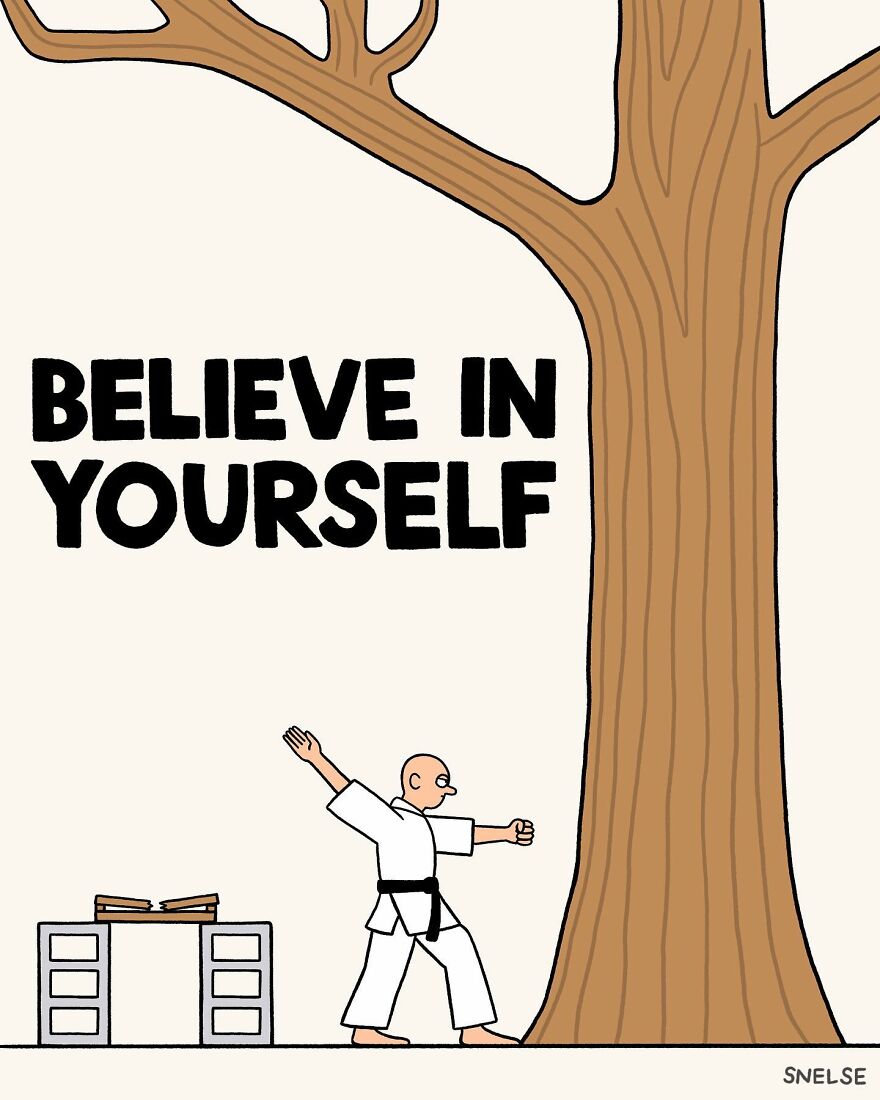 “My Sole Aim Is To Make People Laugh”: New Sarcasm-Filled Comics And Illustrations By Cartoonist Steve Nelson