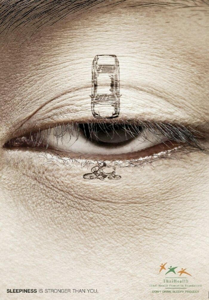 Thailand Psa Ad Against Driving While Sleepy