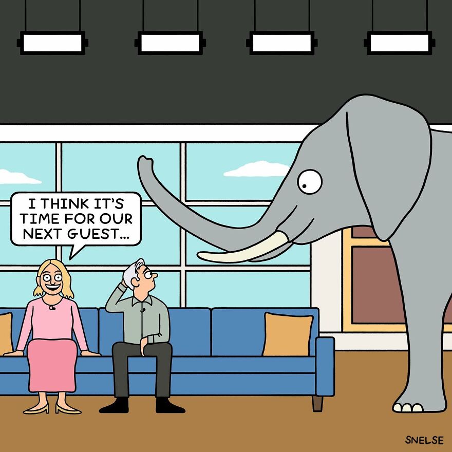 “My Sole Aim Is To Make People Laugh”: New Sarcasm-Filled Comics And Illustrations By Cartoonist Steve Nelson