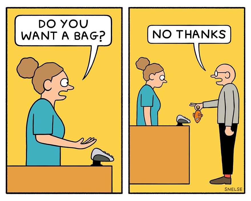 “My Sole Aim Is To Make People Laugh”: New Sarcasm-Filled Comics And Illustrations By Cartoonist Steve Nelson