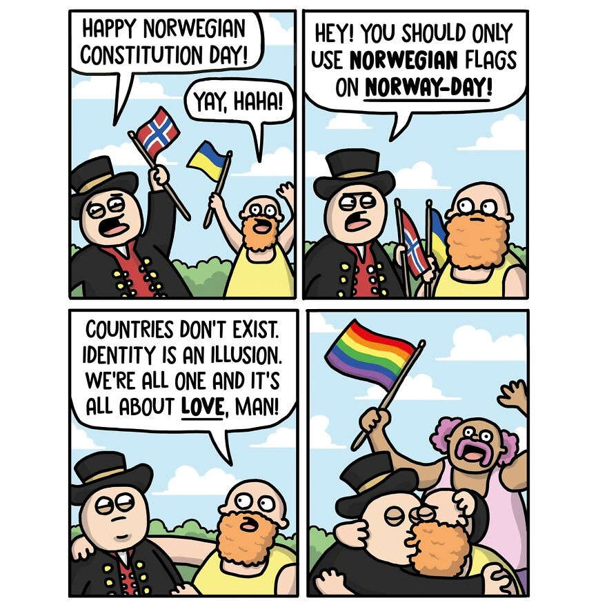 Meet Artist’s Dark-Humored Comics With Unexpected Twists