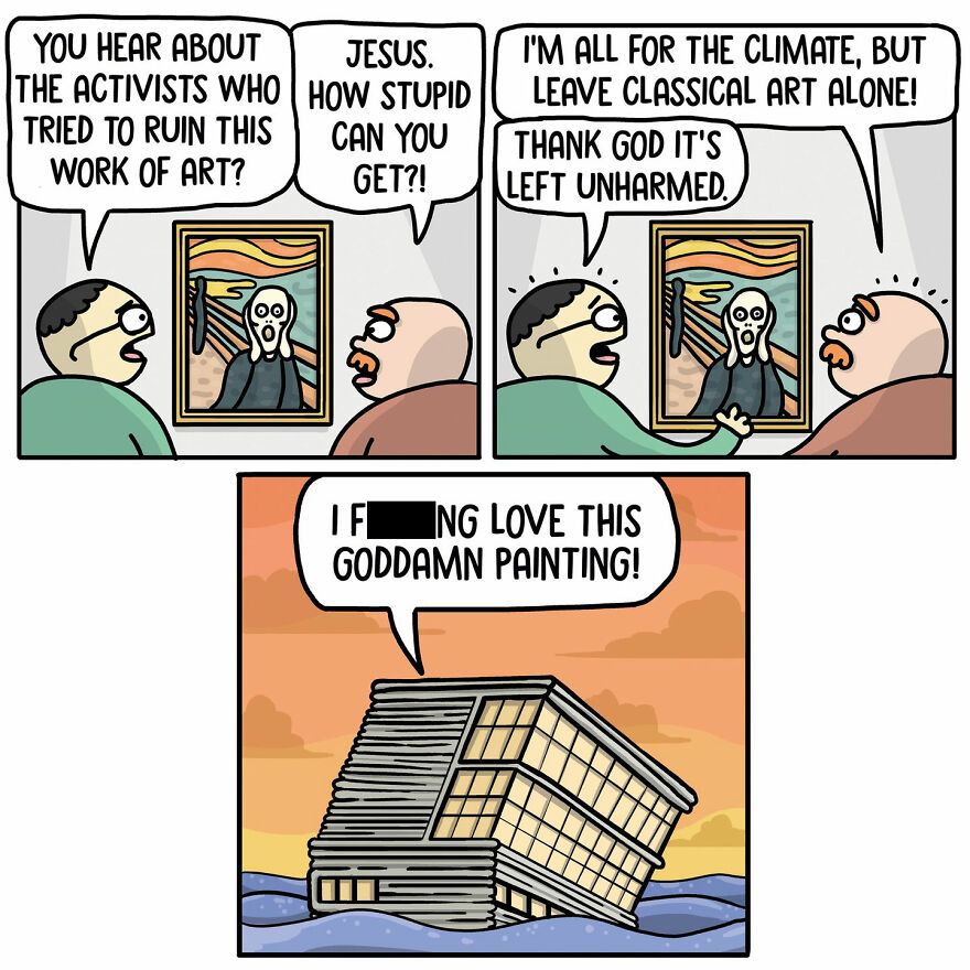 Meet Artist’s Dark-Humored Comics With Unexpected Twists