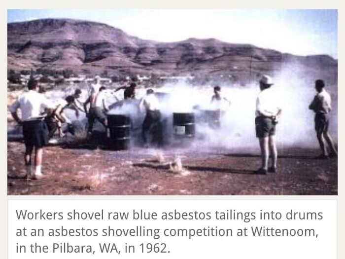 Asbestos Shoveling Competition
