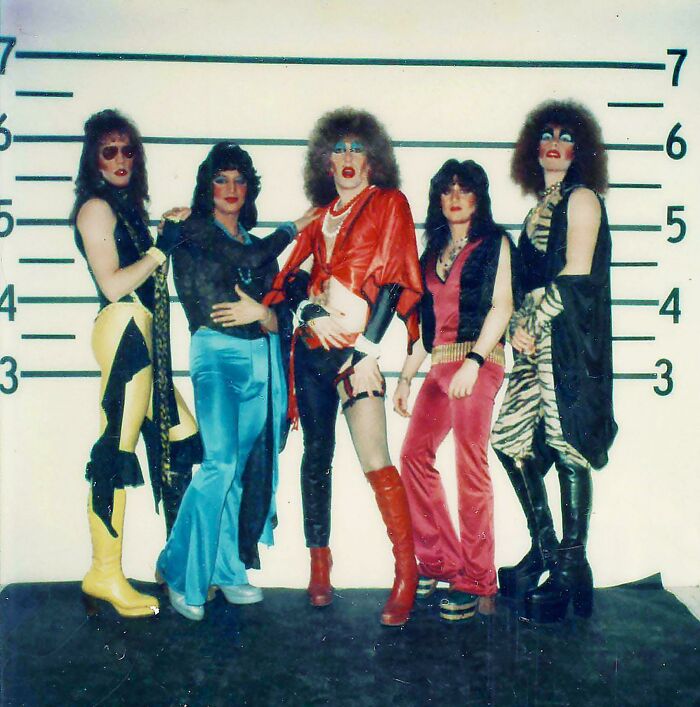 That Awkward Stage For "Hair Bands" Who Were Transitioning From The Glam Rock Era Of The 70s Into Their Newer And More Commercial 80s Incarnations (Twisted Sister, C. 1980)