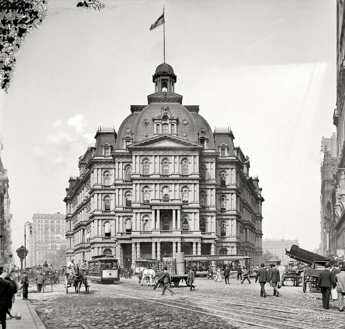 Old City Hall Post Office, NYC. 1880-1938