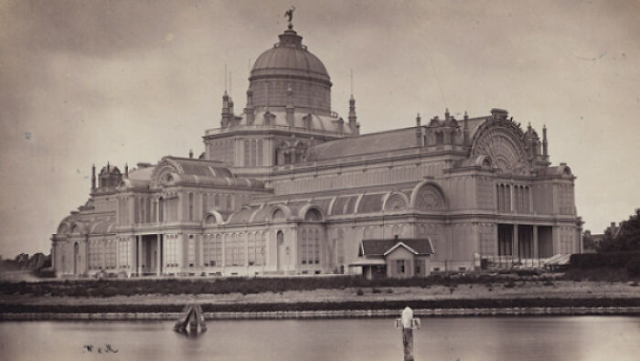 Paleis Voor Volksvlijt, Amsterdam. Finished Building 1864, Burned Down 1929