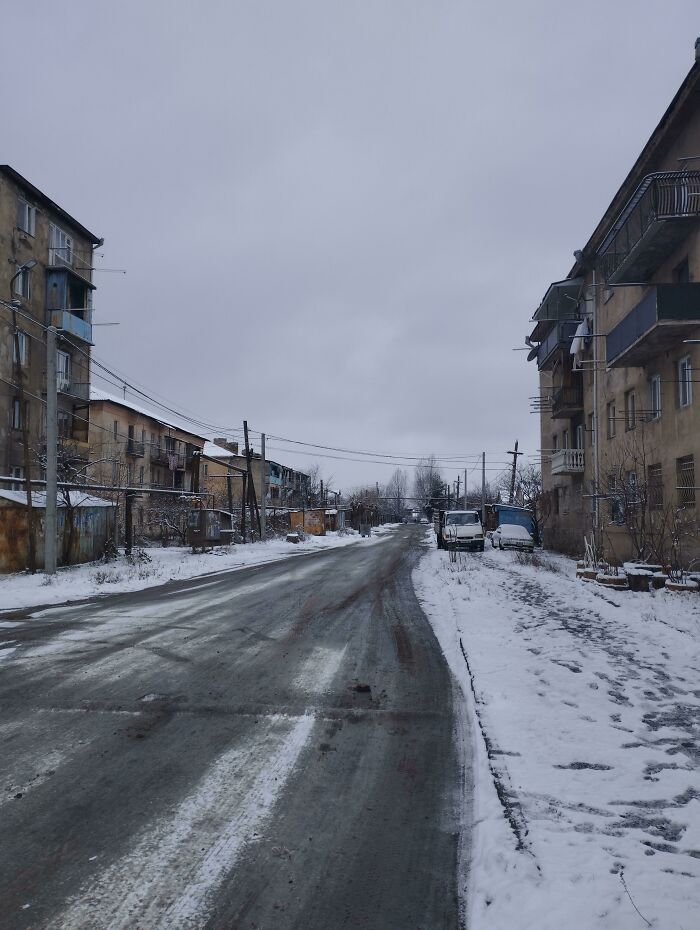 Deindustrialized Post Soviet Town