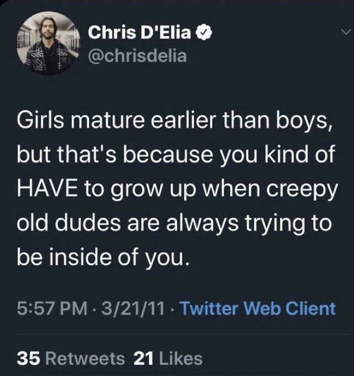 Chris D’elia Talking About Girls Maturing Because Of Creepy Older Men