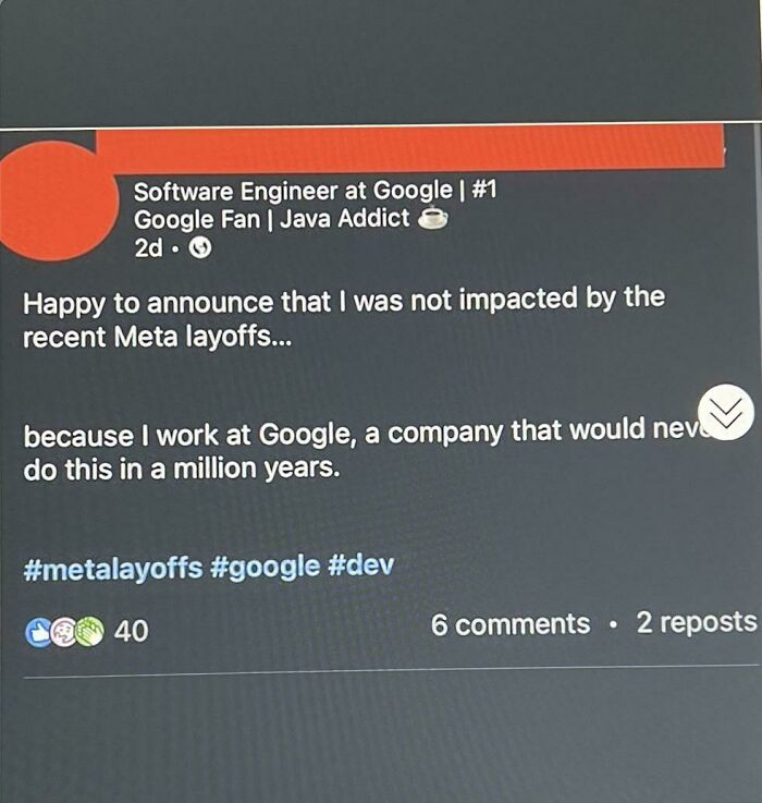 What I Found On Linkedin The Other Day