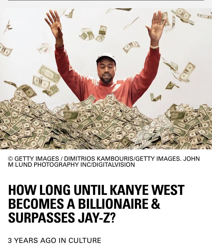 A Lot Can Change In Just 3 Years: Not Only Did Ye Tank His Value But Jay-Z Added ~$550 To His Net Worth Since 2020