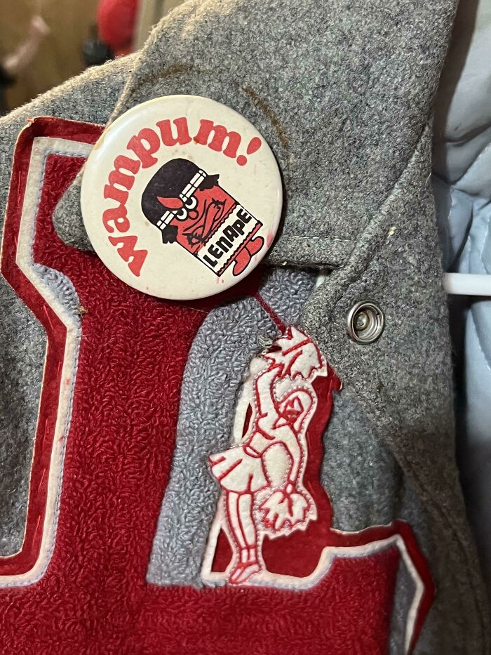 My Aunt’s Old High School Letterman Jacket