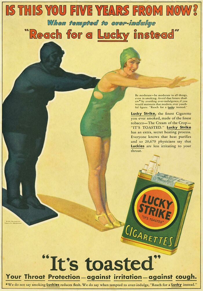 Lucky Strike Ad - 1930s
