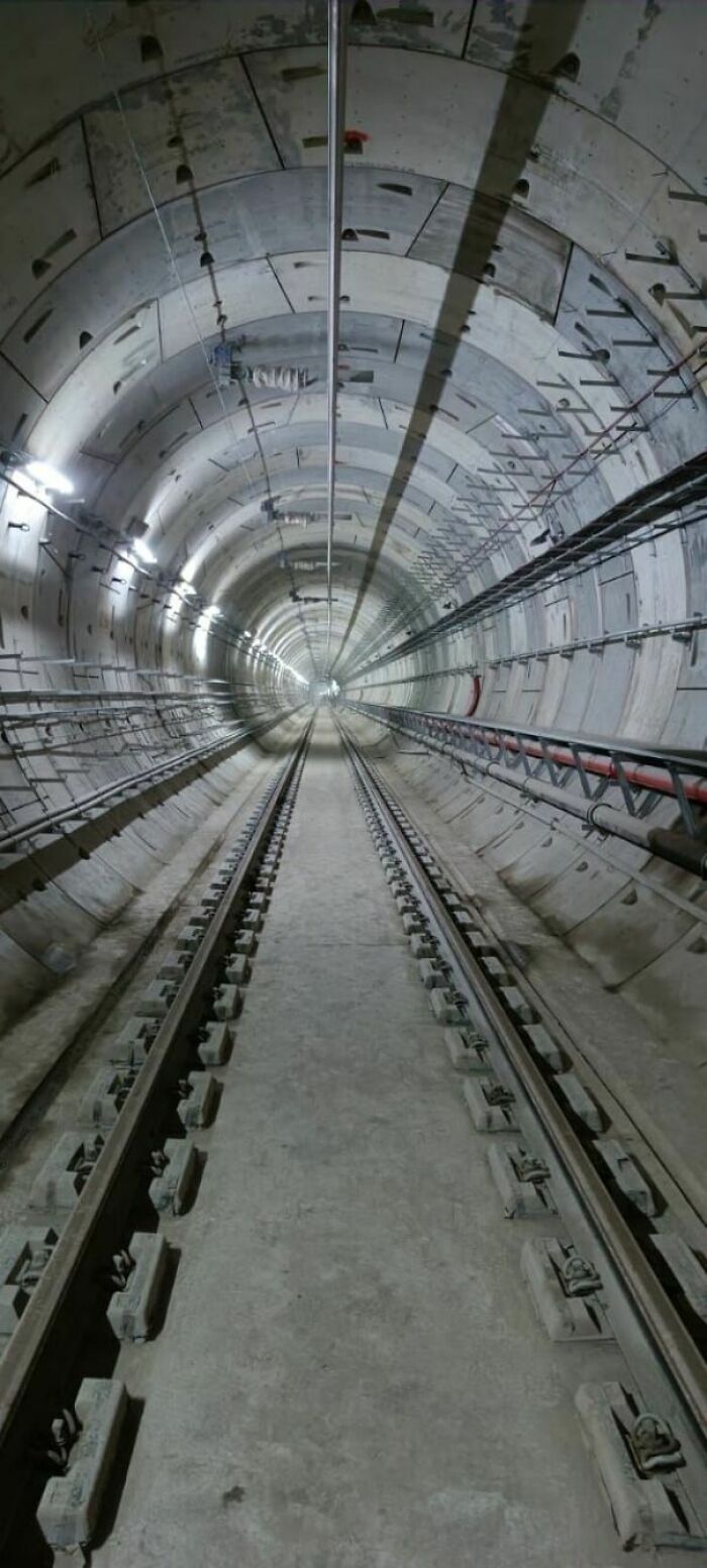 Metro Tunnel Ready For Trial Runs, Mumbai, India