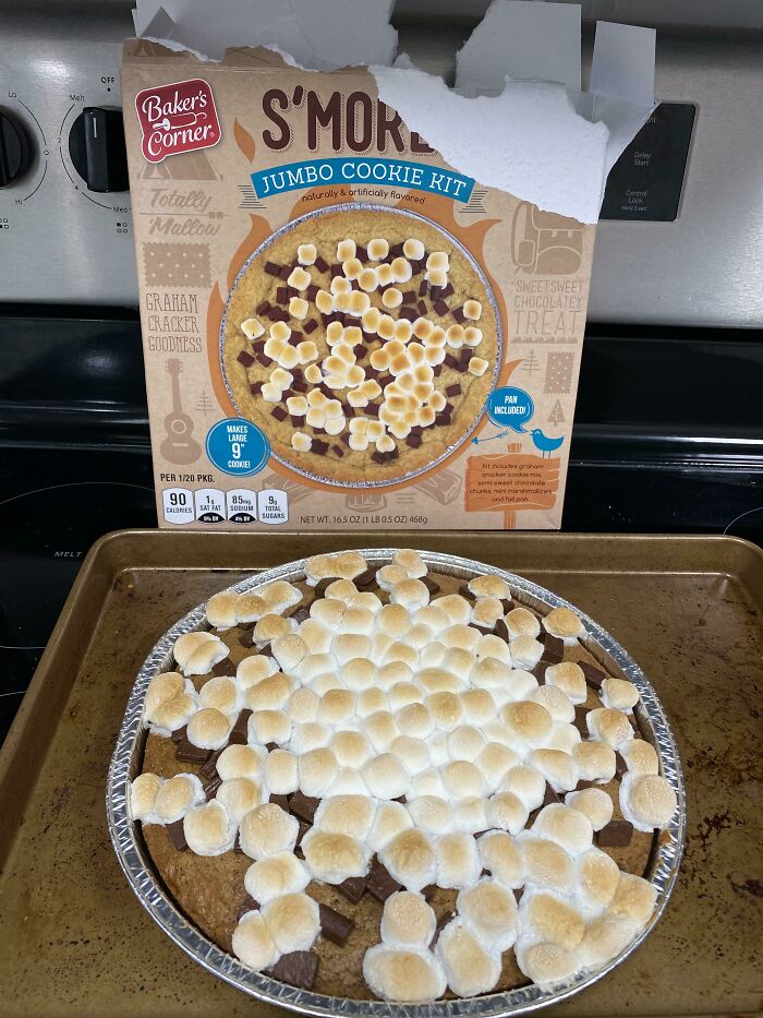 S’mores Jumbo Cookie From Aldi. Seriously Impressed
