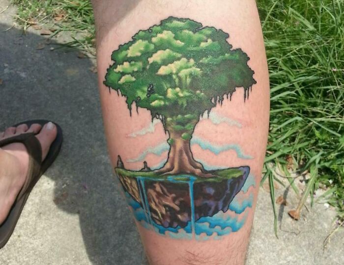 Secret Of Mana Tree Tattoo