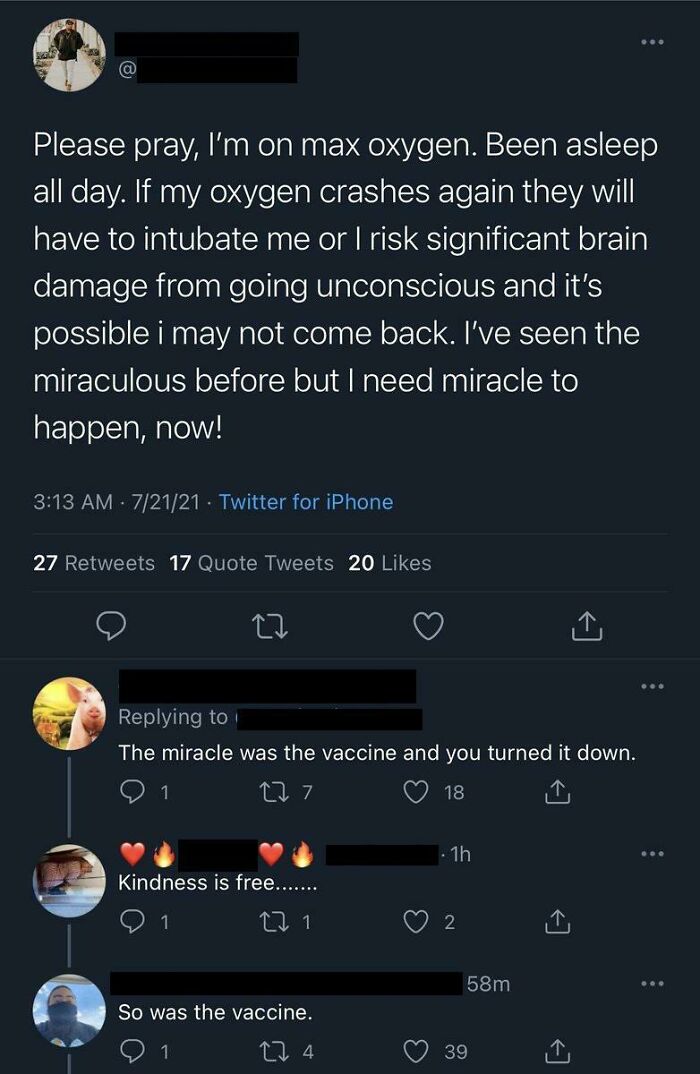 Who Needs Vaccines When You Have Miracles