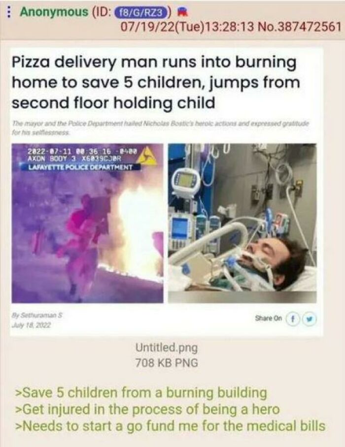 You Are Good Man Sir, But This Is America