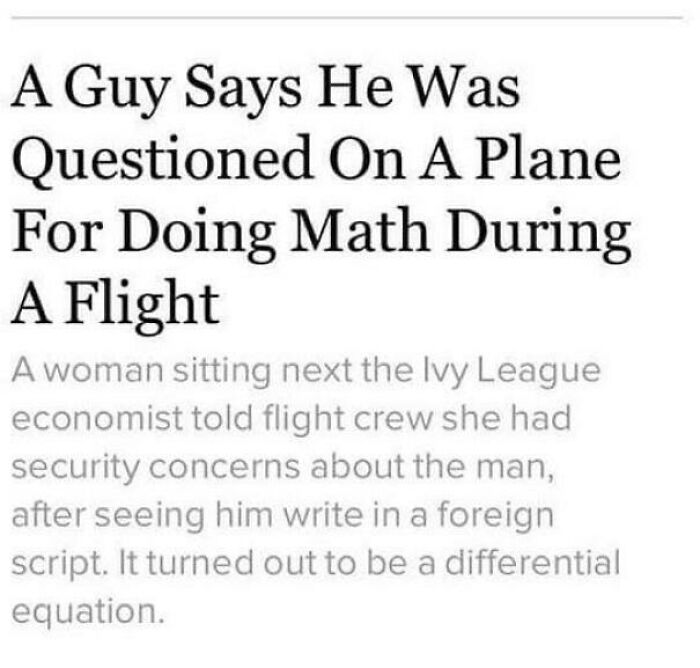 It's Al-Gebra, Not Al-Qaeda