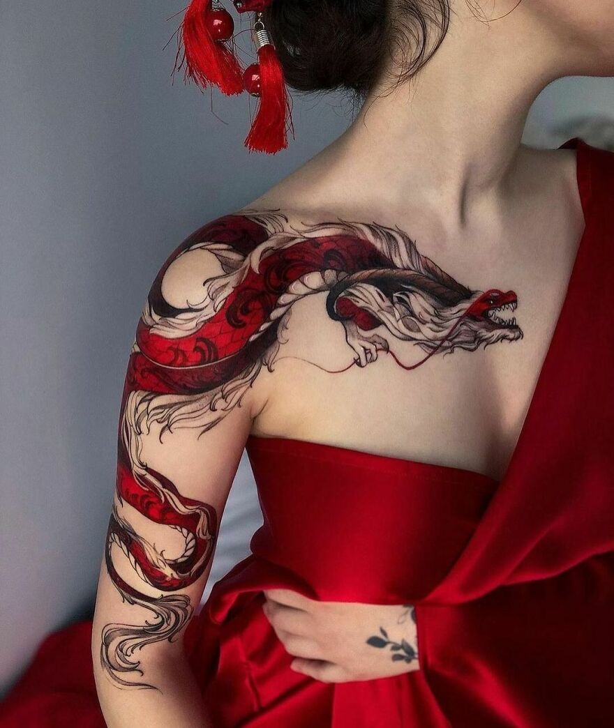 The History and Meaning Behind Dragon Tattoos